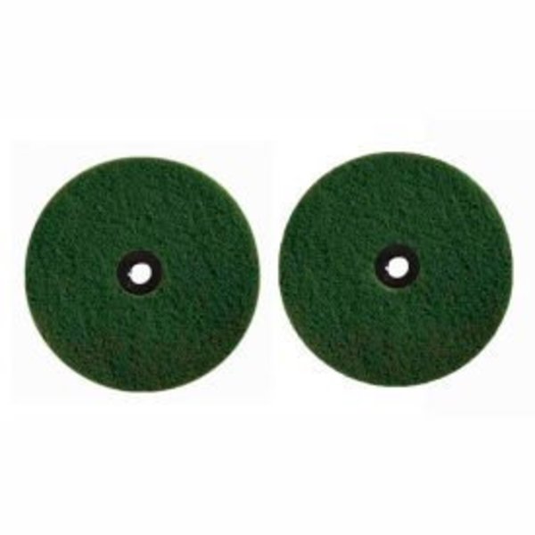 Boss Cleaning Equipment Boss Cleaning Equipment Green Scrubbing Pads 2 Pack B010147